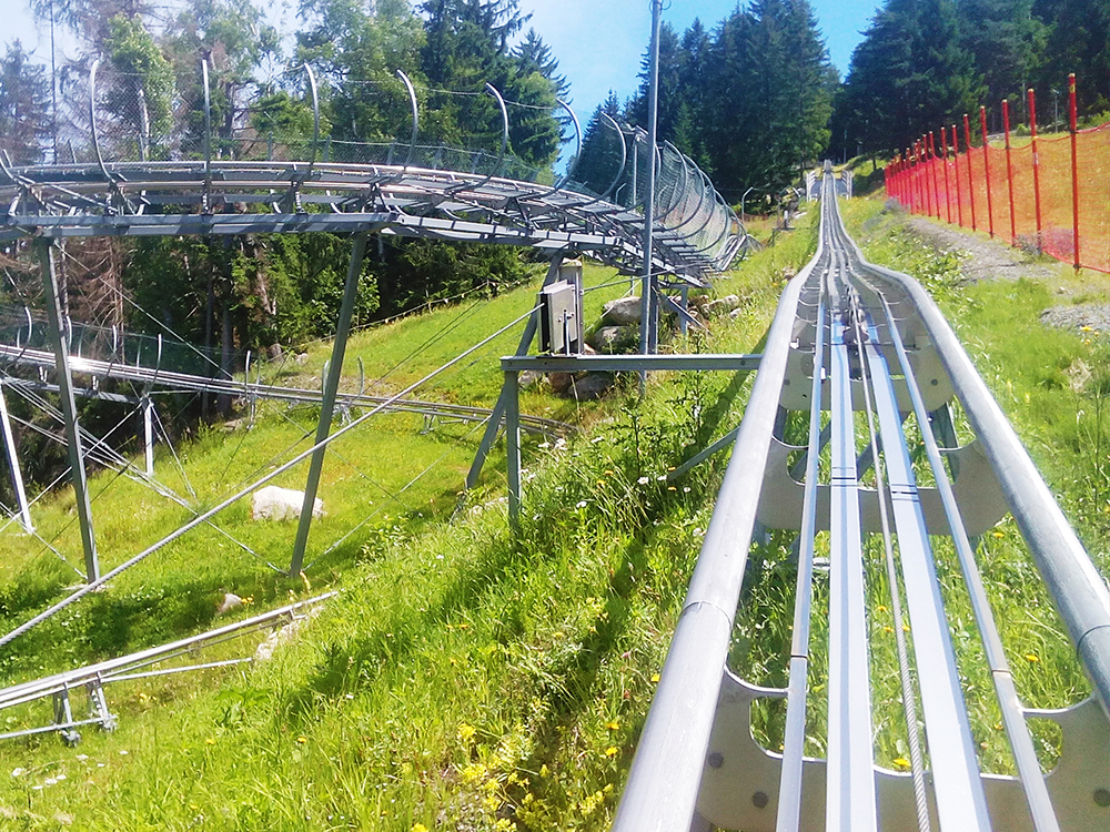 pistes de luge dete Controle ALPIC